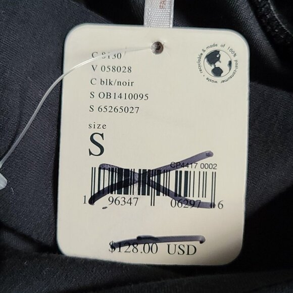 Free People Runaway Knit Mini Dress Size S Black Twist Detail on Skirt NWT - Picture 13 of 16